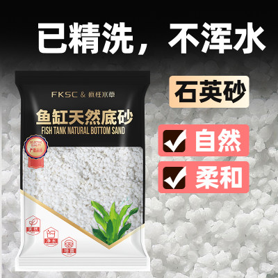 底部石英砂疯狂水草天然底砂