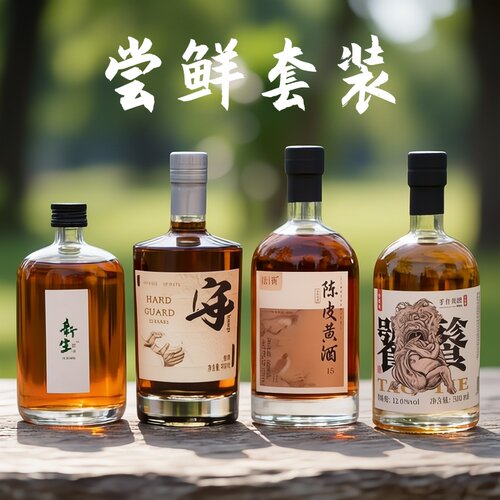 4瓶黄酒花雕酒组合套装