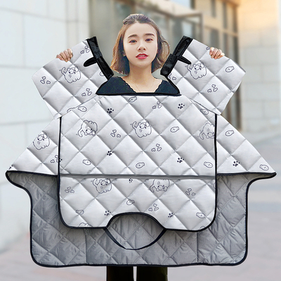 电动车挡风被四季通用中厚款