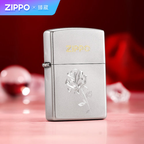 ZIPPO打火机浪漫告白玫瑰序言