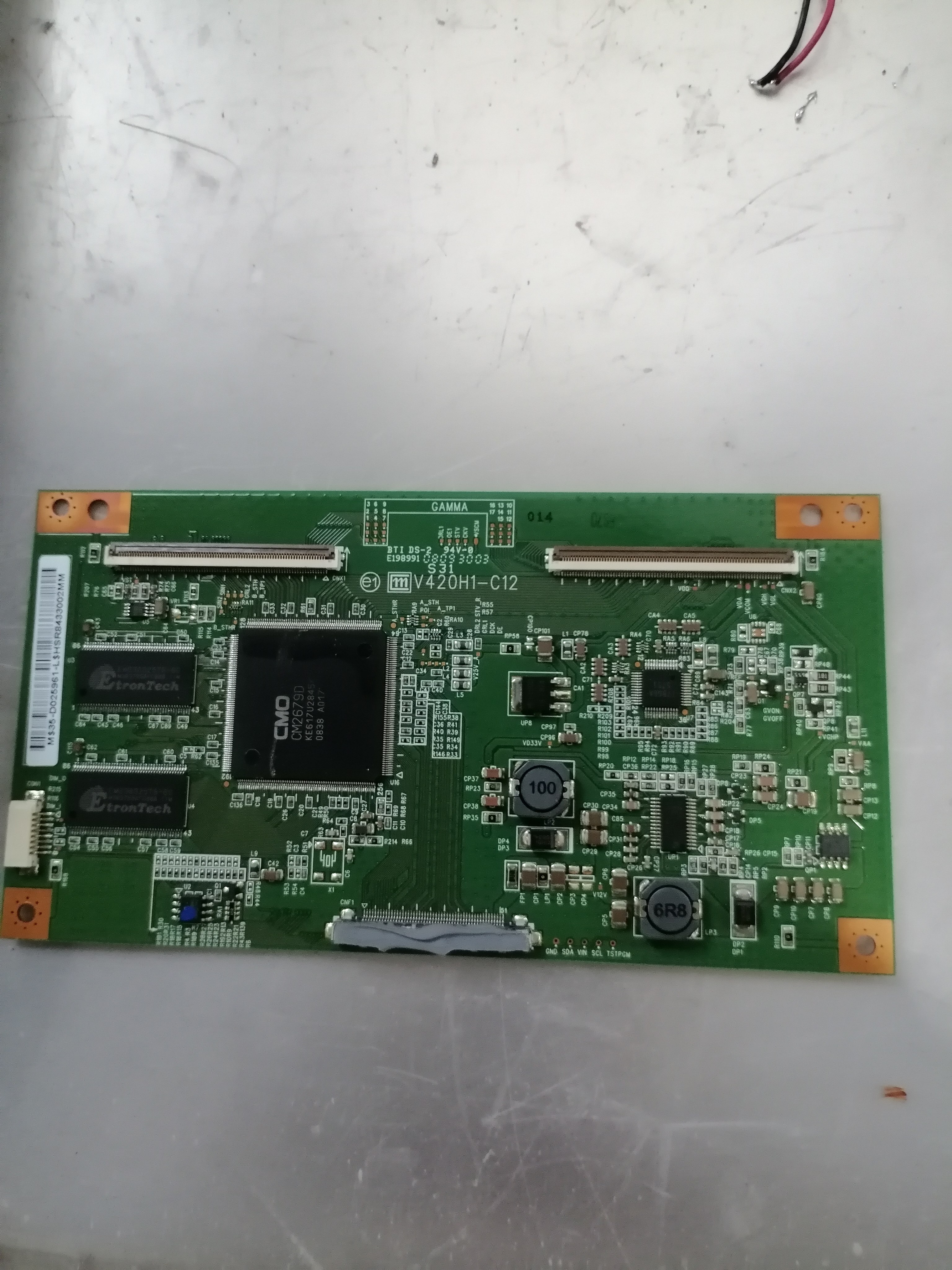 原装 长虹LT42510FHD 创维 42L01HF 逻辑板 V420H1-C12 两个电感
