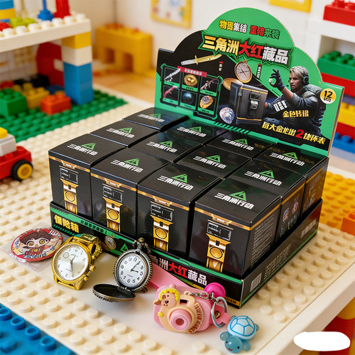 三角洲行动大红盲盒游戏周边