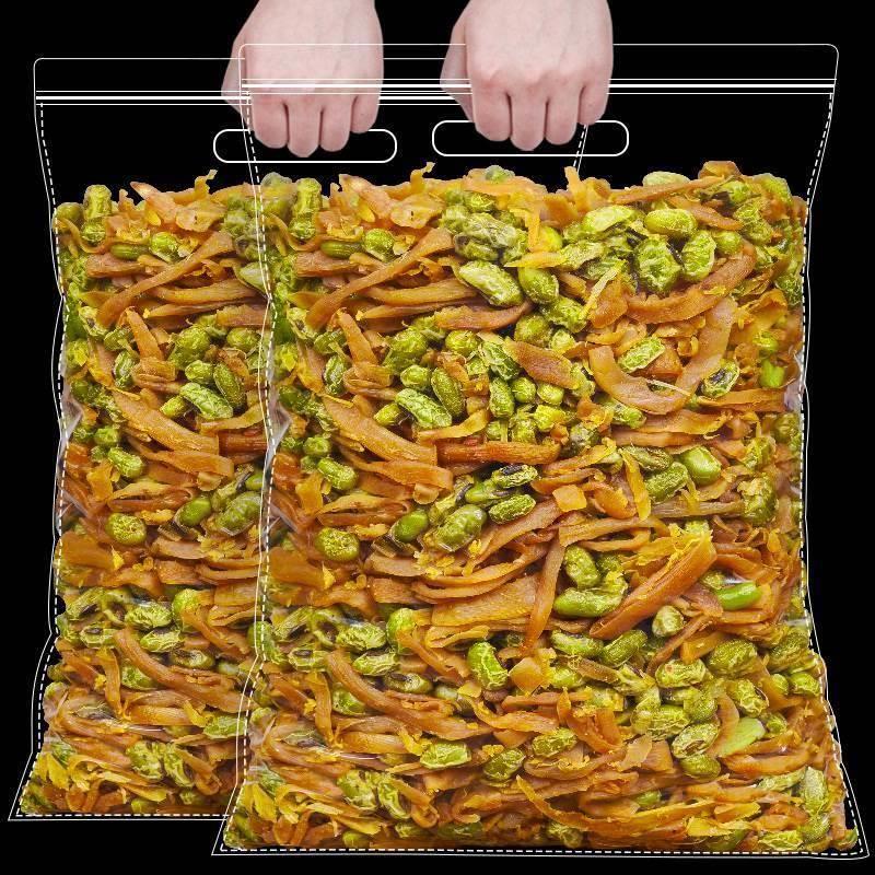 笋干花生多味笋丝青豆农家自制新鲜小零食德清莫干山特产图片