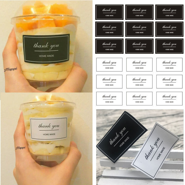 thank you Thank label Black and white home made self-control baking decorate Seal Stickers 9in the Office Equipment/Consumables/Related Services , Packaging Equipment/Signs and supplies , Label  category - from Buy2taobao.com to provide professional Taobao agent buy service