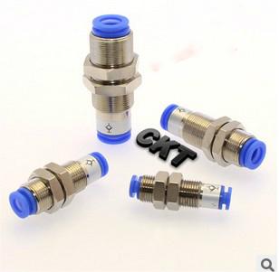 SMC型隔板穿板单向阀接头KCE04-00 KCE06-00 KCE08-00 KCE1012-00