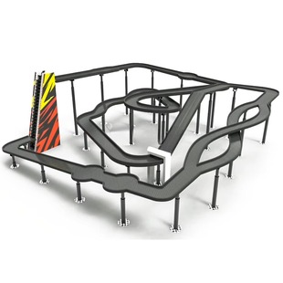 娱乐弹珠游戏弹珠赛道金属环形轨道弹球拉力赛源头工厂