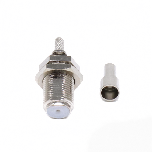 F-C-KY3开天窗 F-KY-1.5 连接器英制F母头接75-1.5线 F头