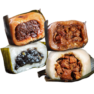 四川乐山特产阙记叶儿粑甜咸味芽菜猪肉馅儿糯米猪鸭儿粑加热即食