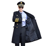 Пальто, униформа, куртка, увеличенная толщина