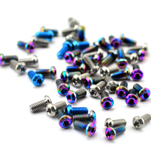 M2.5冷钢刀具螺丝钉钛合金 COLD STEEL刀柄螺丝钛合金钉 背夹螺丝