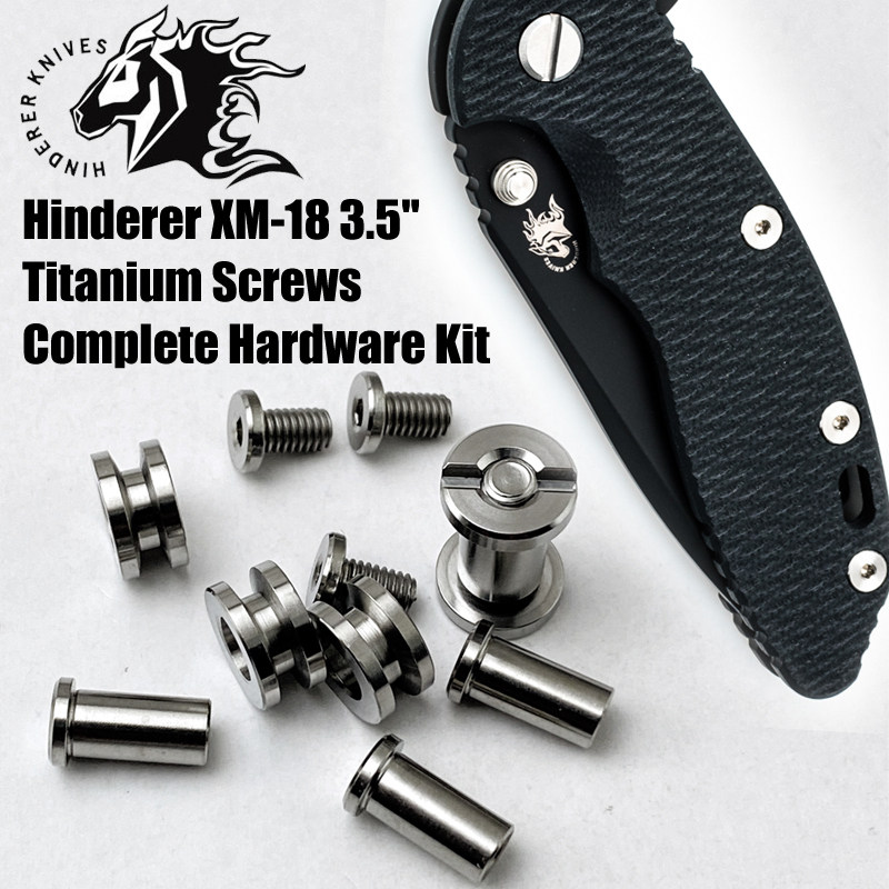 Hinderer XM-18刀柄螺丝主轴螺丝XM18钛合金螺丝支撑轴刀柄螺钉 - 实物图