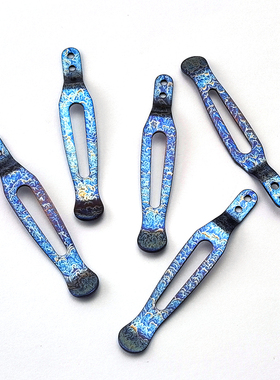 Rick Hinderer 辛德勒 XM18钛合金背夹 口袋夹原厂刀夹钛合金烧钛