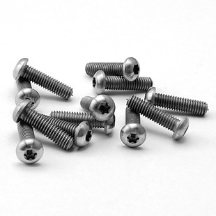 M3半圆头梅花螺丝钉 不锈钢刀柄螺丝钉折刀DIY主轴贴片螺丝