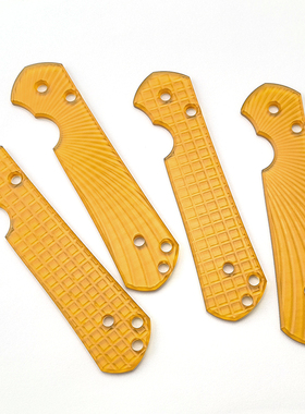 21大沙贴片刀柄 Chris Reeve Large Sebenza 21 Knife PEI透明柄