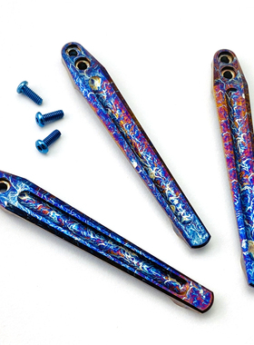 Rick Hinderer knives XM18钛合金背夹 口袋夹一体钛刀夹改装DIY