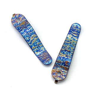 刀夹 钛 Strider挺进者背夹SMF/SNG钛合金刀夹 口袋夹钛合金刀夹