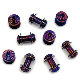 蝴蝶535折叠刀配件 钛马轴锁改装 DIY折刀Bugout