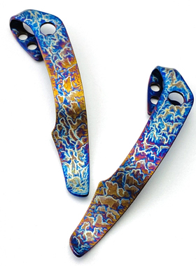 Voyager 冷钢钛合金背夹 深度口袋夹 航海家29TLCC 冷钢刀具配件