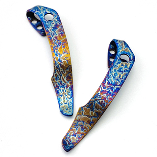 Voyager 冷钢钛合金背夹 深度口袋夹 航海家29TLCC 冷钢刀具配件