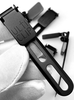 腰夹ulticlip 万能刀鞘腰夹具 K鞘 kydex K夹 腰夹 枪套不锈钢夹