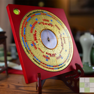 强磁特大天池三元 纯铜玄空罗盘 盘台湾香港7.6寸19层罗盘正品