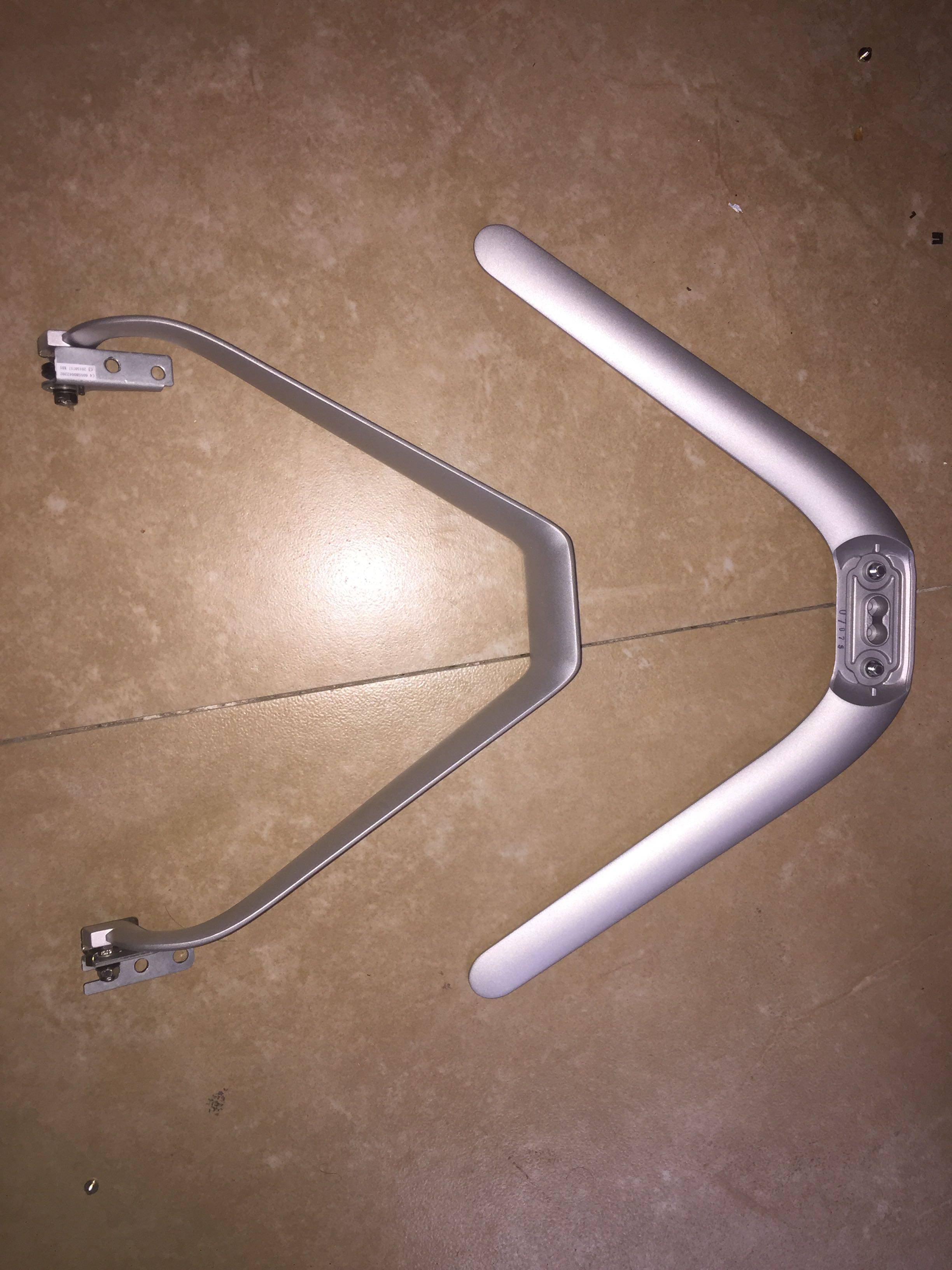 联想一体机aio300-22 300-23底座 下支架 鸡架 黑灰色 银色