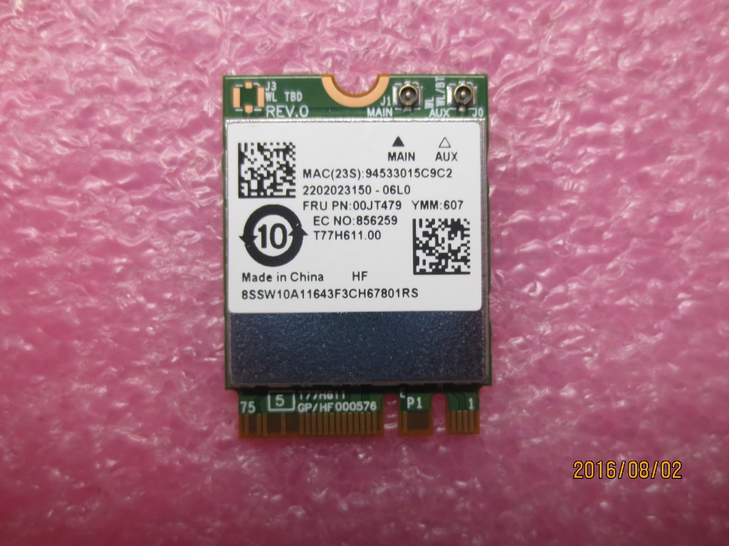 联想 L560 X260 t460s  L460 T460p   S1 Yoga 无线网卡 00jt479