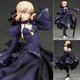 动漫周边命运之夜 Fate/zero Saber 塞巴黑礼服ver.手办摆件模型