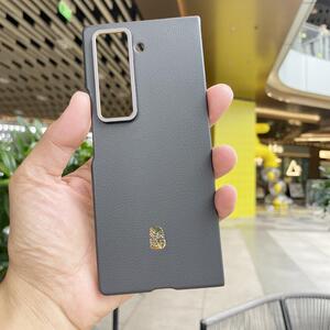 原装正品适用三星W25心系天下手机壳W2025生态皮革保护套W25防摔简约商务超薄男女手机套纯色W二五新款的轻薄