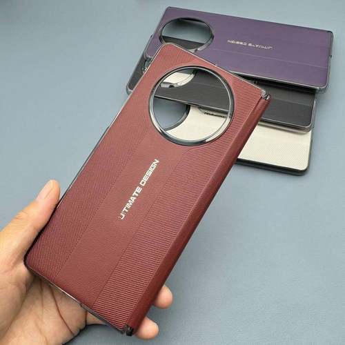 原装正品适用华为matex5手机壳中轴铰链全包新款折叠屏X6典藏版磁吸后壳x3素皮外壳秒变XTs非凡大师高级感保