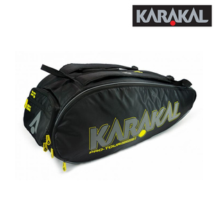 壁球包KARAKAL壁球拍包羽毛球包双肩运动包Pro Tour Comp球拍袋