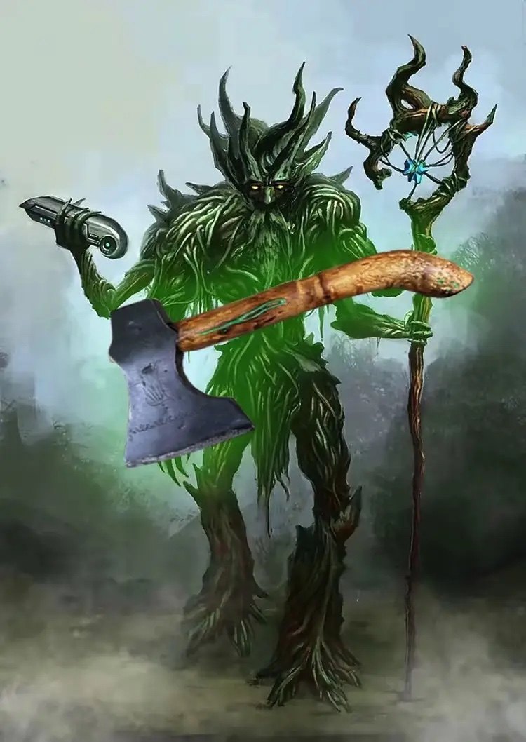 美国进口纯手工雕刻陨石战斧印第安户外求生斧之山川之斧