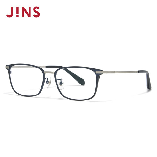 JINS睛姿近视眼镜时尚商务男女小钛框可加配防蓝光镜片MTF26A070