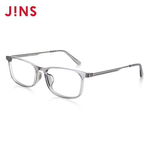 JINS睛姿含镜片近视镜低调简约商务款可加配防蓝光镜片MRF23A155