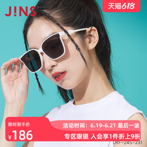 JINS太阳镜时尚休闲男女大方框