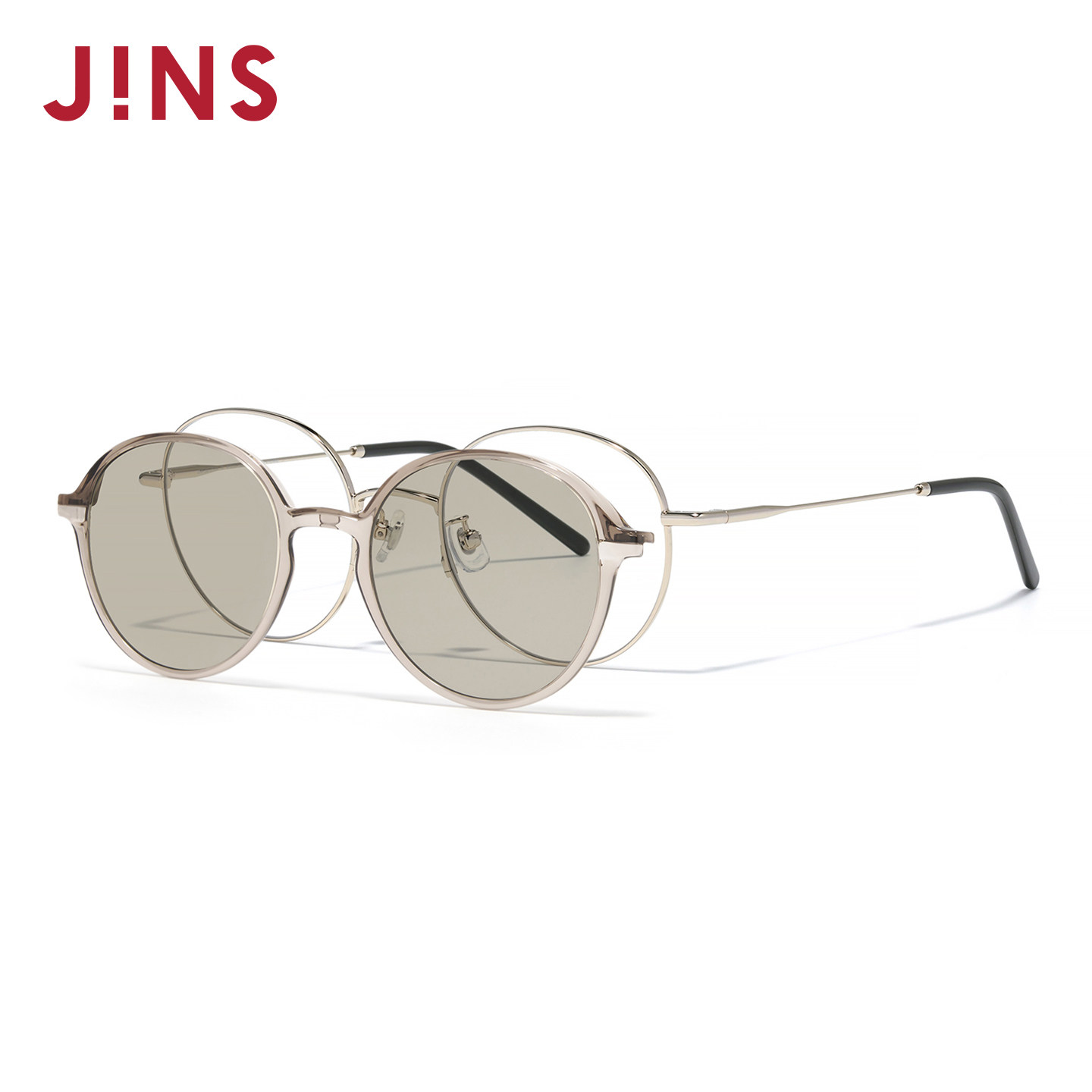 JINS偏光驾驶近视太阳镜磁吸墨镜