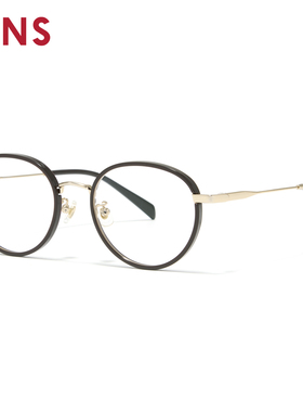 JINS睛姿Megumi Kanzaki合作款美容近视眼镜可加配镜片LMF25A215