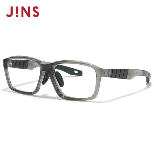JINS睛姿近视镜户外运动佩戴不易滑落可加配防蓝光镜片MGF26S158