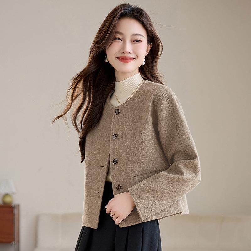 小香风毛外套呢女新款JX8282春秋小个子女士时短尚款冬毛呢上衣,女装/女士精品,毛呢外套,淘宝优惠券,粉丝福利购,淘宝优惠卷