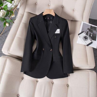 收腰小装YSY-8807外套女士新西款春秋高修感通级勤身休闲气质西服