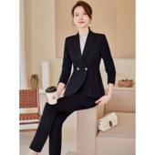 装 时尚 套装 西经季 女AL728455秋正新款 职业装 气质女神范西服装 酒店