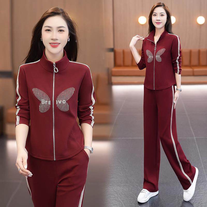 春秋款运动休闲套装女长袖领气健身透服时练尚96957299新百搭训服,运动服/休闲服装,运动套装,淘宝优惠券,粉丝福利购,淘宝优惠卷