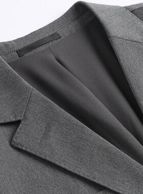 行西礼服秋套装商务正装冬加厚弹力婚西装AL-65184男女职业装银教