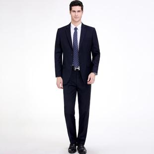 中年西装服套装男婚结礼服修身西装男5536-2士职业正装新装郎伴郎