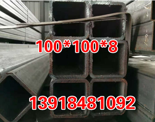 q235镀锌方钢黑铁方管50x100x3方管钢材60x120x4厚壁方管80x140x6