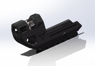 DK黑骑05P320KI制退器配件装 饰件全3D打印枪铁色黑色混搭