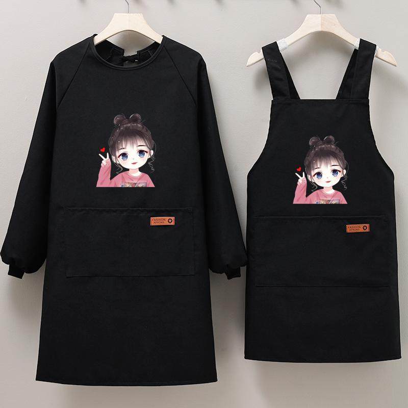 新款帆布罩衣围裙上班工作服防油污定制字厨房家用饭店反穿衣时尚,家庭/个人清洁工具,围裙,淘宝优惠券,粉丝福利购,淘宝优惠卷