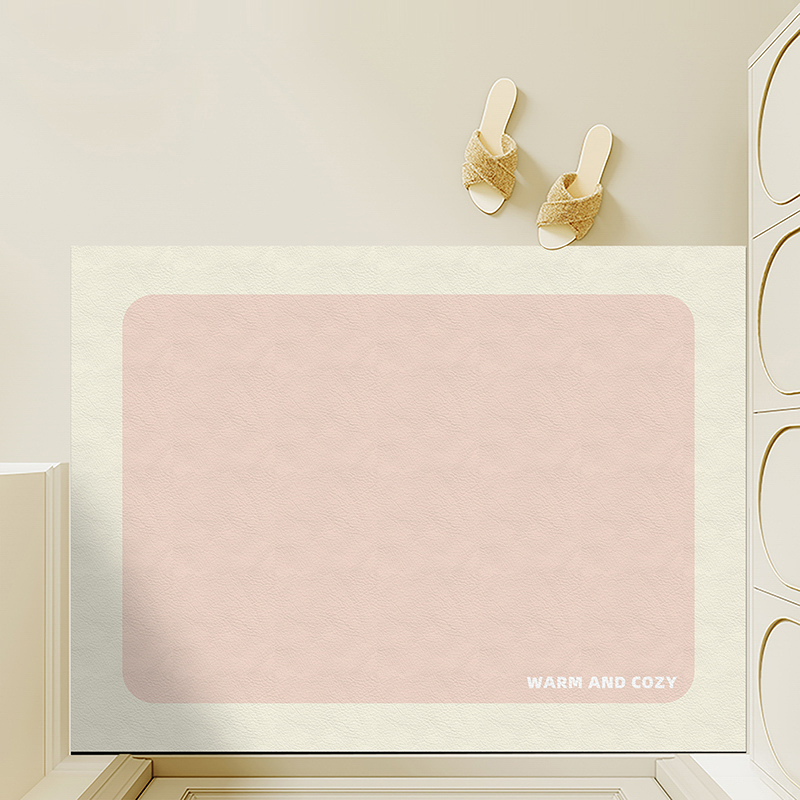 入户地垫皮革可擦免洗进门口脚垫