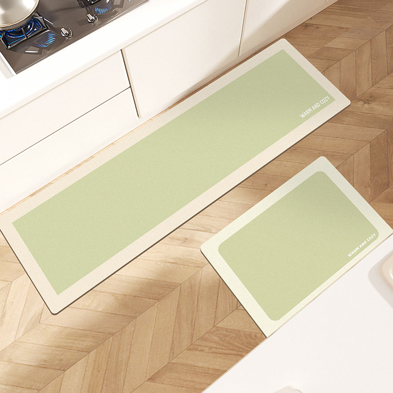 硅藻泥厨房专用地垫防油防滑吸水速干脚垫耐脏免洗可擦地毯进门口,居家布艺,厨房地垫,淘宝优惠券,粉丝福利购,淘宝优惠卷