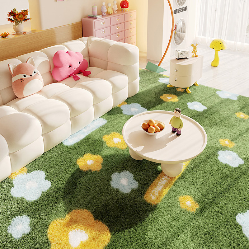 多巴胺客厅地毯羊羔绒厚地垫卧室床边毯沙发茶几毯衣帽间隔凉脚垫,居家布艺,地毯,淘宝优惠券,粉丝福利购,淘宝优惠卷